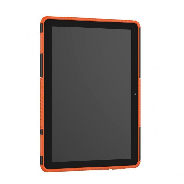 Чехол Hybrid Armor для Huawei MediaPad T5 10 (черный + оранжевый)