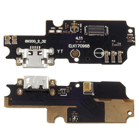 Шлейф Asus ZC553KL ZenFone 3 Max плата на разъем зарядки, микрофон