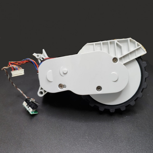 Колесо робота пылесоса Xiaomi Trouver Robot LDS Vacuum-Mop Finder (RLS3), Dreame D9 RLS5-WH0, D9 Pro RLS5-BL0, Vacuum Mop 2 STYTJ03ZHM (L) левое