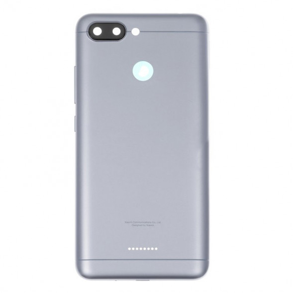 Задняя крышка корпус для Xiaomi Redmi 6 (Серый)