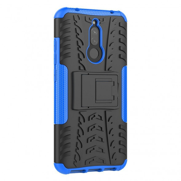 Чехол с подставкой для Xiaomi Redmi 8, Redmi 8A (голубой)