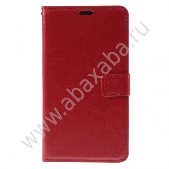 Чехол книжка для Asus Zenfone 2 ZE551ML (Красный)