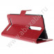 Чехол книжка для Asus Zenfone 2 ZE551ML (Красный)