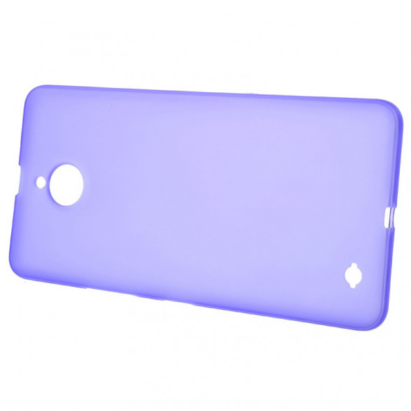 TPU Чехол накладка для Microsoft Lumia 850 (Фиолетовый)