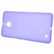 TPU Чехол накладка для Microsoft Lumia 850 (Фиолетовый)
