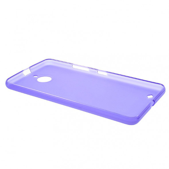 TPU Чехол накладка для Microsoft Lumia 850 (Фиолетовый)