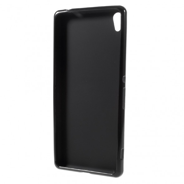 TPU Чехол накладка Sony Xperia XA Ultra (Черный)