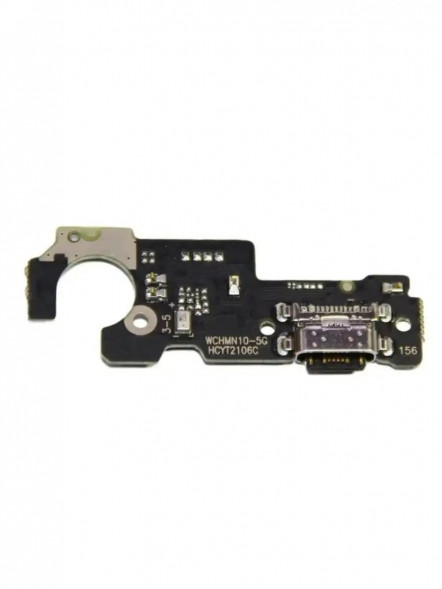 Шлейф для Xiaomi Redmi Note 10T плата га разъем зарядки, микрофон