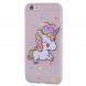 Чехол с единорогом для iPhone 6 / 6S (белый)