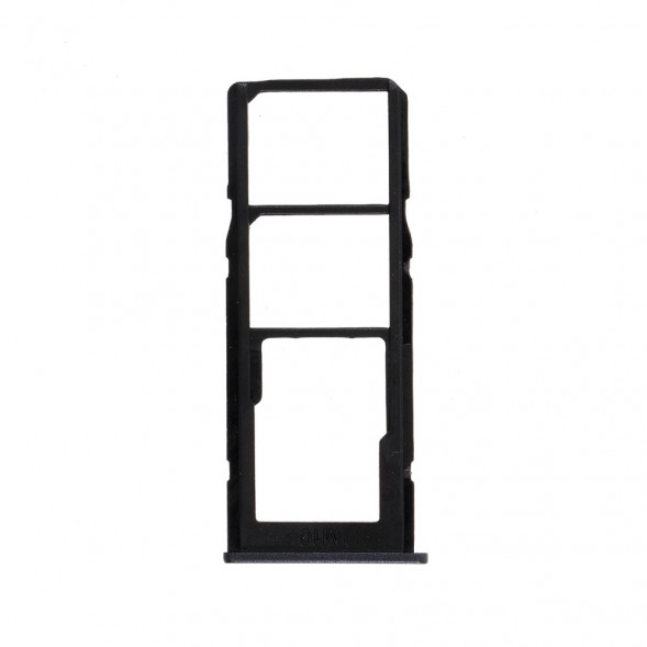 Контейнер Sim карты для Samsung Galaxy M10 (M105) (черный)