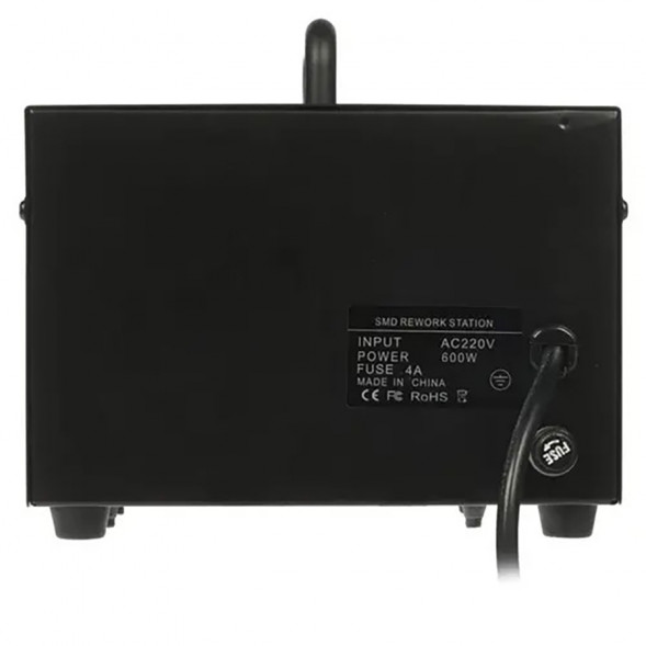 12-0723 2в1 паяльн.термоф.150-480С Паяльная станция (паяльник + фен), модель R852, компрессорная, 100-480C