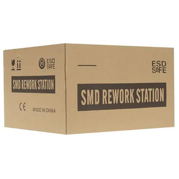 12-0723 2в1 паяльн.термоф.150-480С Паяльная станция (паяльник + фен), модель R852, компрессорная, 100-480C