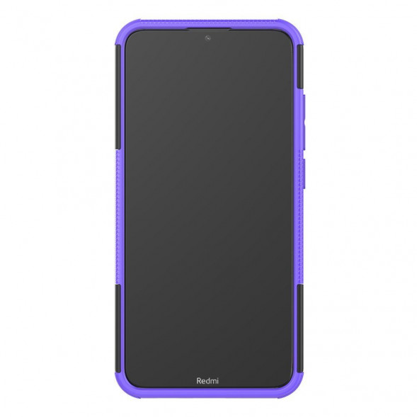 Чехол с подставкой для Xiaomi Redmi 8, Redmi 8A (фиолетовый)