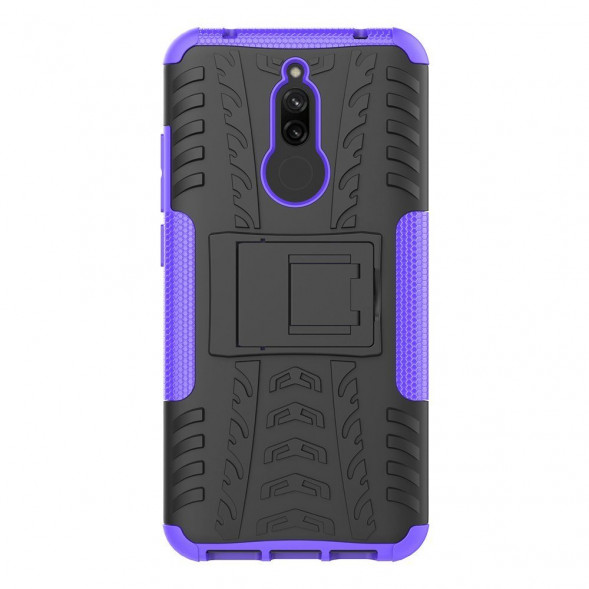 Чехол с подставкой для Xiaomi Redmi 8, Redmi 8A (фиолетовый)
