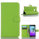 Чехол книжка с визитницей для Samsung Galaxy A3 (2016) SM-A310 (Зеленый)