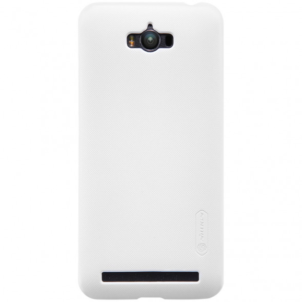 Пластиковый чехол накладка Nillkin для Asus Zenfone Max (ZC550KL) (Белый)