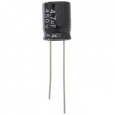 Конденсатор 4.7 UF 450V 105*C 10*13 (JWCO)