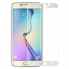 3D Защитное стекло для Samsung S6 Edge SM-G925 (Белое)