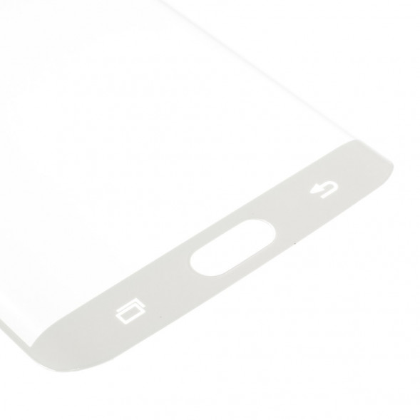 3D Защитное стекло для Samsung S6 Edge SM-G925 (Белое)