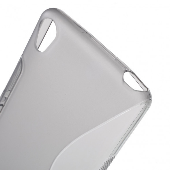 Нескользящий чехол для Sony Xperia XA, XA Dual F3111, F3112 (серый)