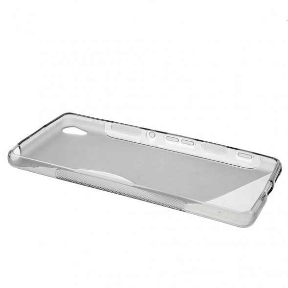 Нескользящий чехол для Sony Xperia XA, XA Dual F3111, F3112 (серый)