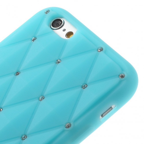 Чехол Starry Sky со стразами для iPhone 6 / 6s (голубой)