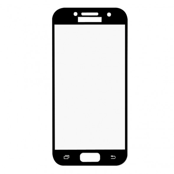 3D Защитное стекло для Samsung Galaxy A3 2017 A320F (черный)