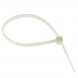 8х250 white (100шт) Хомут стяжка кабельная нейлоновая неразъемная
