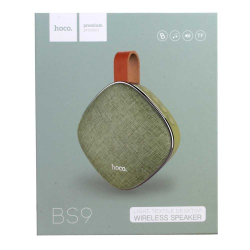 Колонка портативная Hoco BS9 Bluetooth, USB, microSD (зелёный)