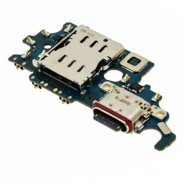 Шлейф для Samsung G996 Galaxy S21 Plus плата на разъем зарядки, разъем сим и микрофон