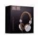 Наушники полноразмерные HOCO W2 микрофон, кабель 1.2м (коричневый)
