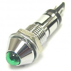 N-706-G 220V Индикаторная лампа в корпусе (зеленый)