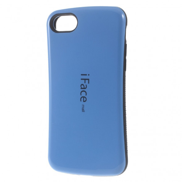 Противоударный чехол накладкой IFACE для iPhone 7 (Синий)