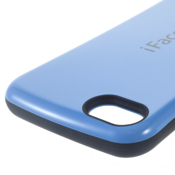 Противоударный чехол накладкой IFACE для iPhone 7 (Синий)
