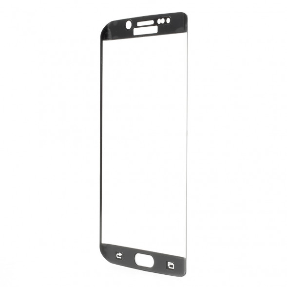 3D Защитное стекло для Samsung S6 Edge SM-G925 (Черное)