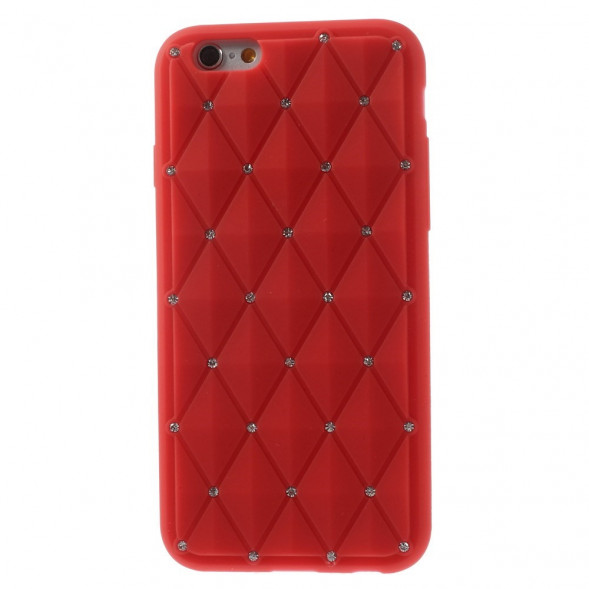 Чехол Starry Sky со стразами для iPhone 6 / 6s (красный)