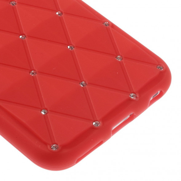 Чехол Starry Sky со стразами для iPhone 6 / 6s (красный)