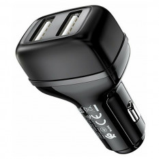 Автомобильное зарядное устройство Hoco Z36 Leader 2USB, 2.4А (Черный)
