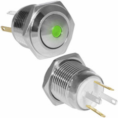 Кнопка антивандал. GQ16B-10D/JL/G/N off-(on)