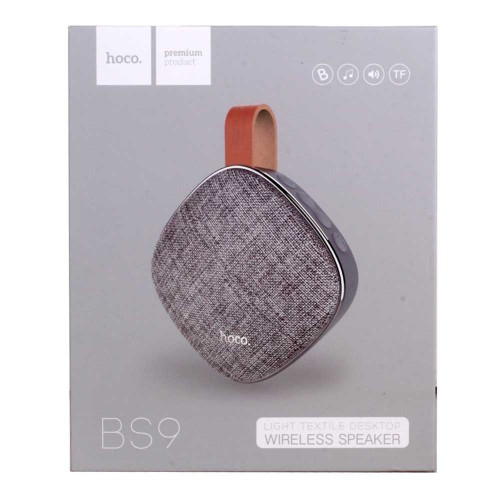 Колонка портативная Hoco BS9 Bluetooth, USB, microSD (серый)