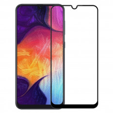 Защитное стекло 3D для Samsung Galaxy A50, Galaxy A30, Galaxy A20, Galaxy M30 (черный)