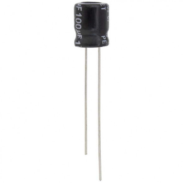 Конденсатор 100 UF 16V 105*C 6.3*7 (JWCO)