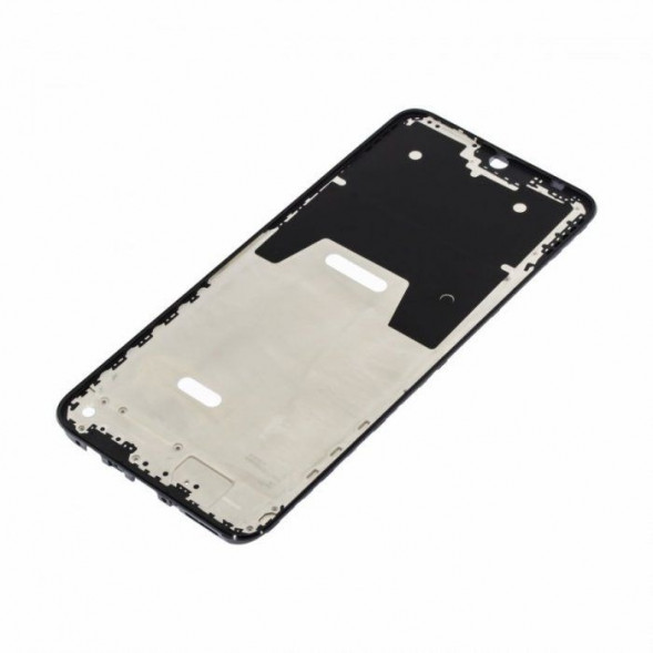 Рамка дисплея для Huawei Honor X7a (RKY-LX1) (Черная) средняя часть корпуса