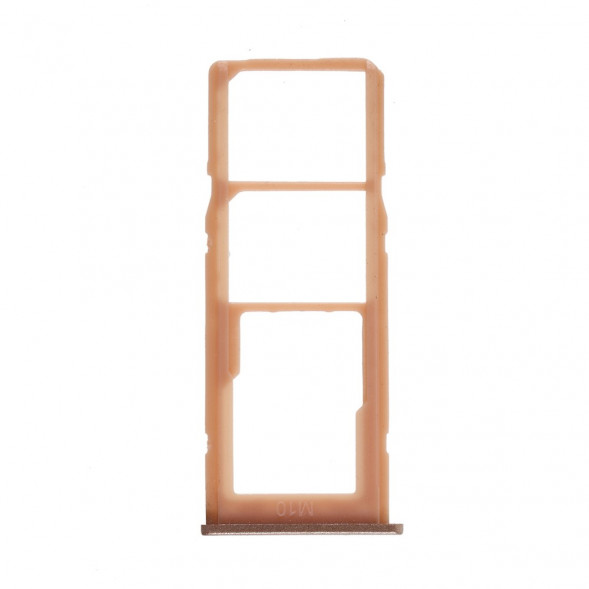 Контейнер Sim карты для Samsung Galaxy M10 (M105) (золото)