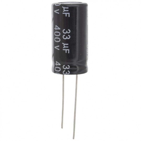 Конденсатор 33 UF 400V 105*C 13*25 (JWCO)