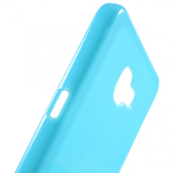 TPU Чехол накладка для Samsung Galaxy A9 (2016) (Голубой)