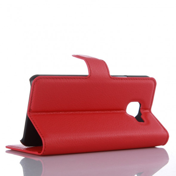 Чехол книжка с визитницей для Samsung Galaxy A3 (2016) SM-A310 (Красный)