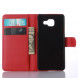 Чехол книжка с визитницей для Samsung Galaxy A3 (2016) SM-A310 (Красный)