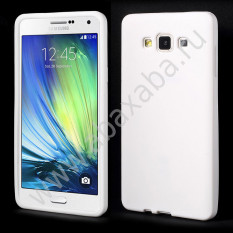 Силиконовый чехол для Samsung Galaxy A7 SM-A700F (Белый)