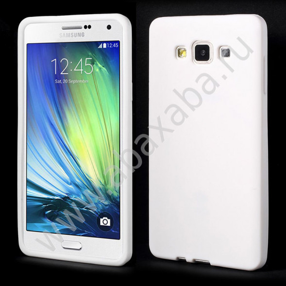 Силиконовый чехол для Samsung Galaxy A7 SM-A700F (Белый)